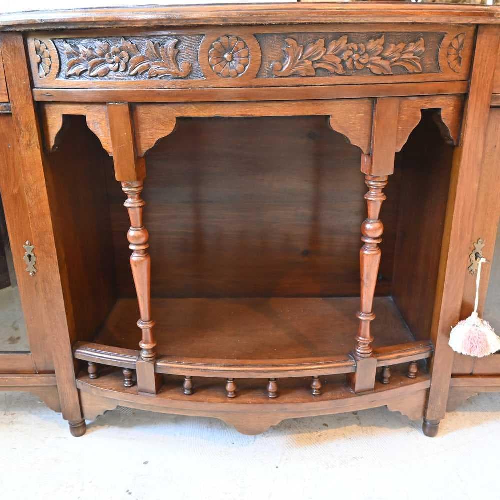 浅*郎様 L3612-91 英国アンティーク マホガニー サイドボード 飾り棚