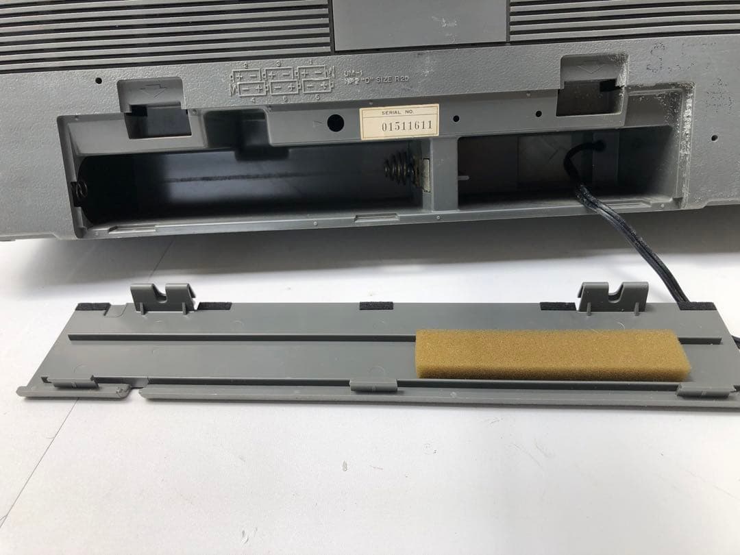 サンヨーMR-X1 ステレオ ラジオカセットレコーダー 動作訳あり(D162)