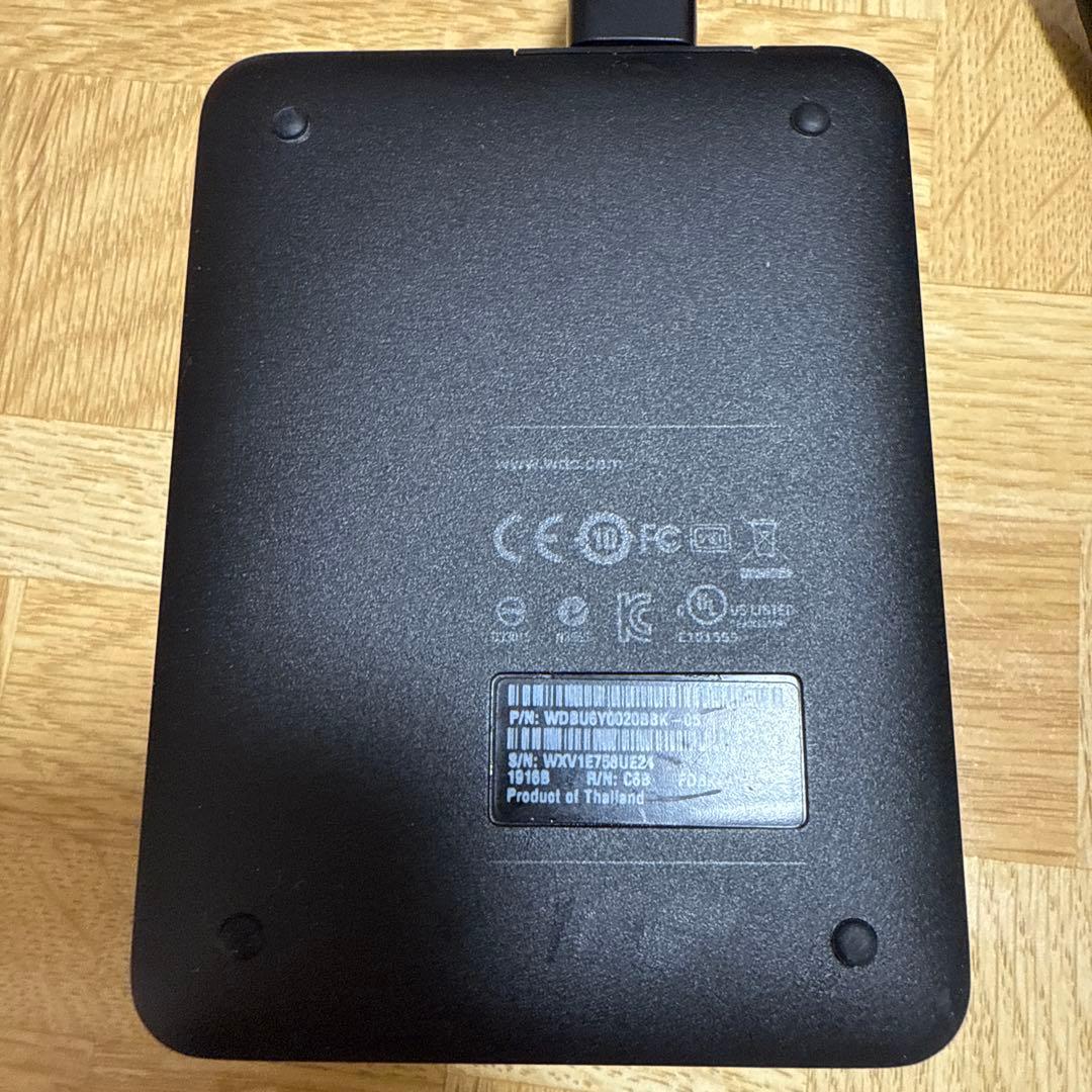 WD Elements WDBU6Y0020BBK　外付けHDD 2TB