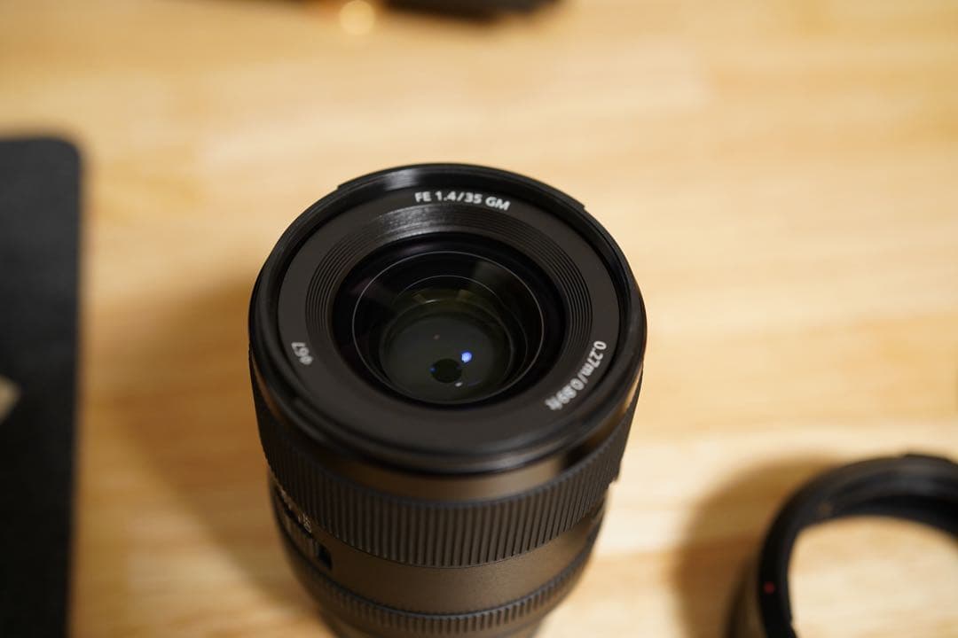 SONY FE 35mm F1.4 GM レンズ　SEL35F14GM