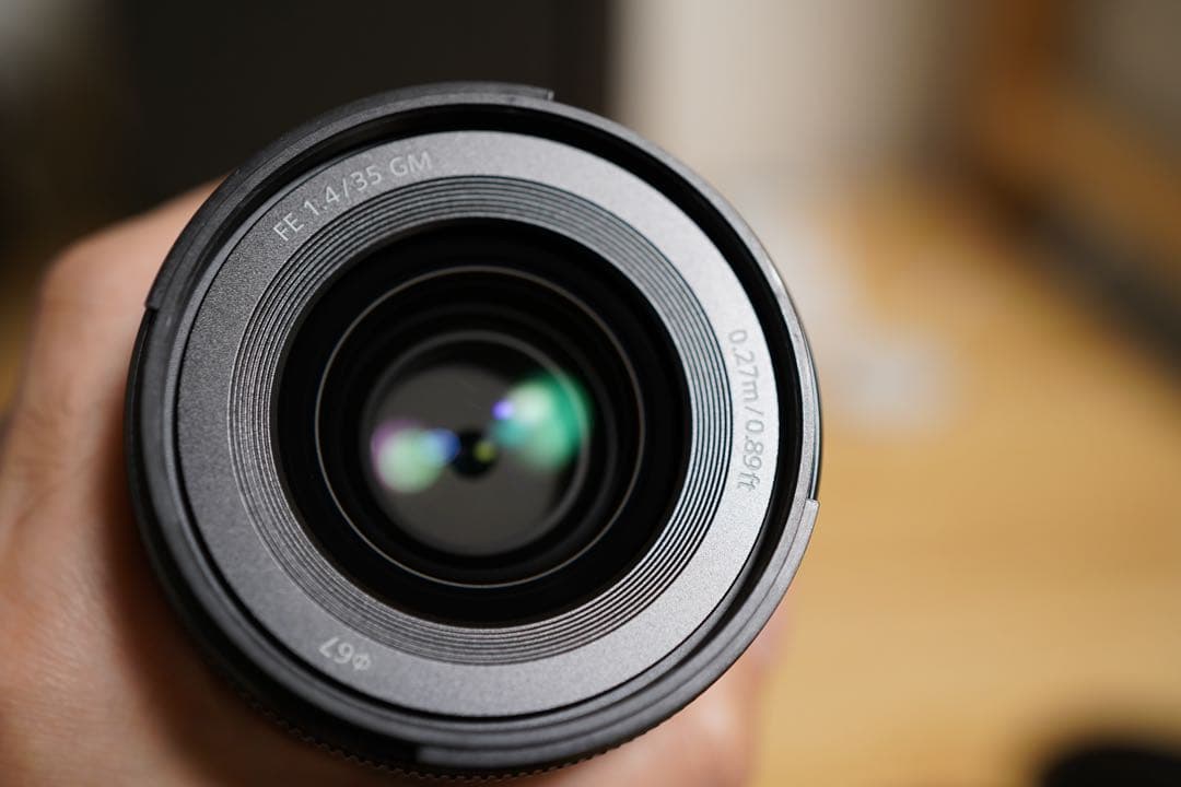 SONY FE 35mm F1.4 GM レンズ　SEL35F14GM