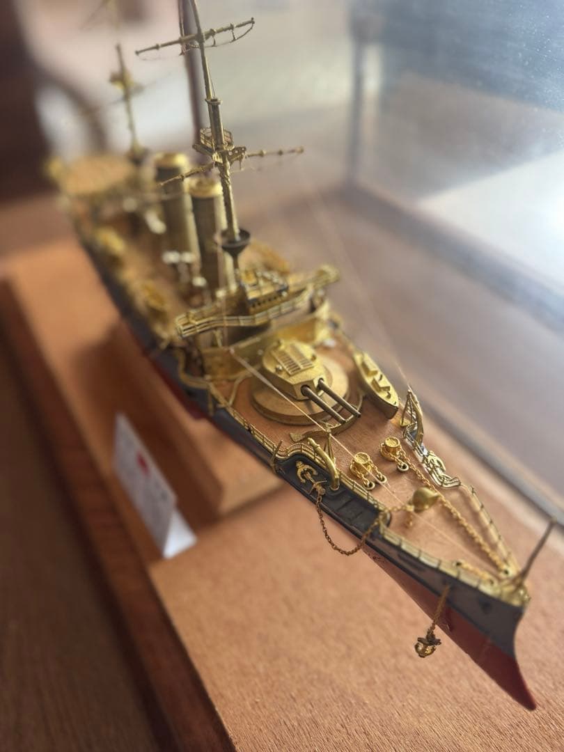 戦艦「三笠」 模型 日露戦争時 連合艦隊の旗艦 歴史的 記念艦 三大記念艦