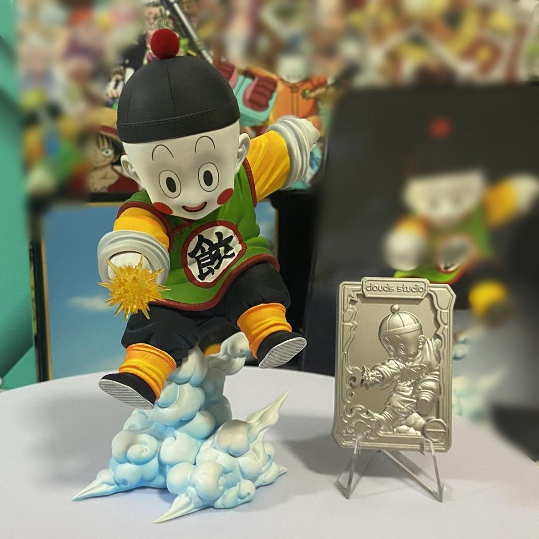 ドラゴンボール チャオズ 餃子 どどん波 ガレージキット フィギュア 1/6