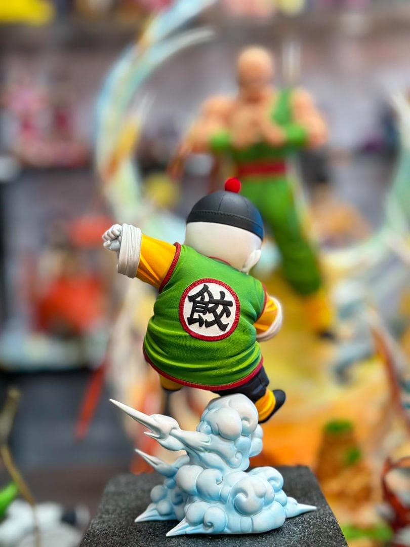 ドラゴンボール チャオズ 餃子 どどん波 ガレージキット フィギュア 1/6