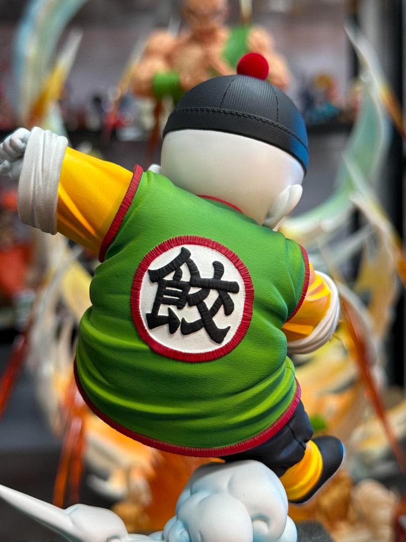 ドラゴンボール チャオズ 餃子 どどん波 ガレージキット フィギュア 1/6