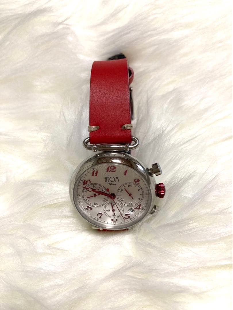 レア　アトムミラノ ATOM MILANO 時計 レザーベルト