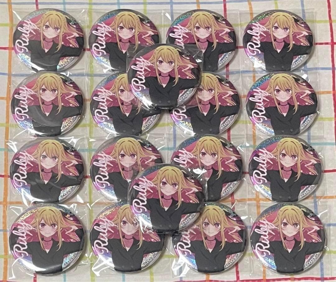 推しの子 キャラポップストア black collection 缶バッジ ルビー