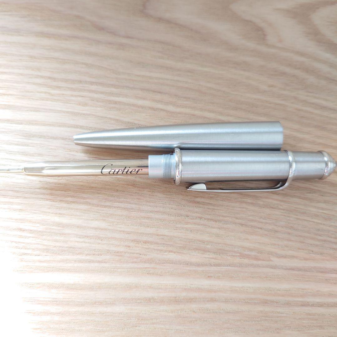 Cartier カルティエ ディアボロ ボールペン シルバー ツイスト式