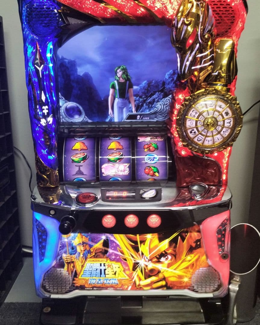 パチスロ実機　聖闘士星矢　海皇覚醒