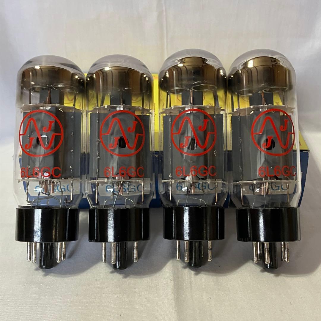 JJ 6L6GC マッチドクアッド パワー管 4本セット