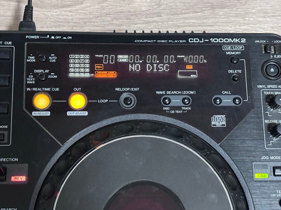 Pioneer CDJ-1000MK3 & MK2 セット