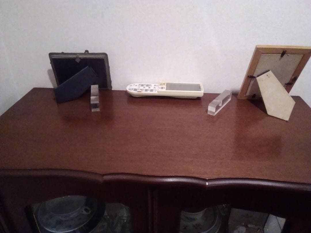 イタリア製 高級家具 クラウディオ社製 猫脚キャビネット ２ドア アンティーク調