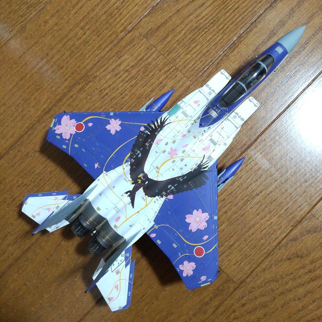 戦闘機プラモデル完成品1/72F-15イーグル