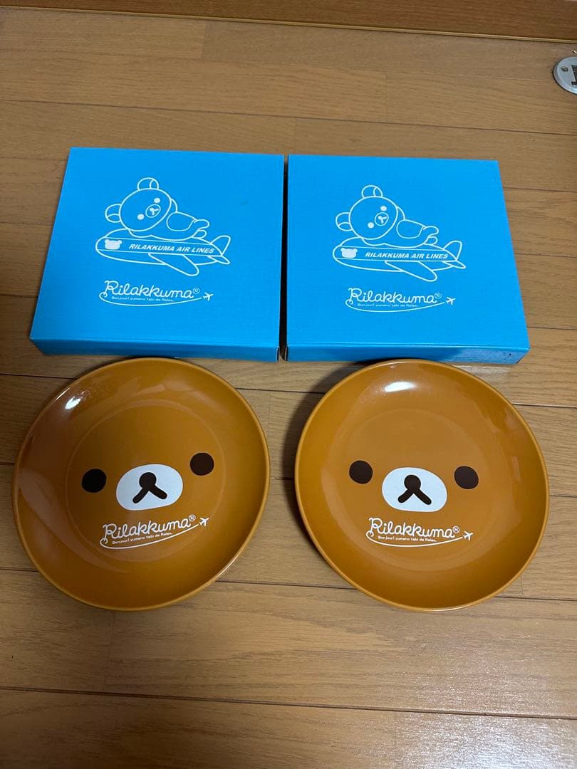 リラックマ 皿とマグカップセット