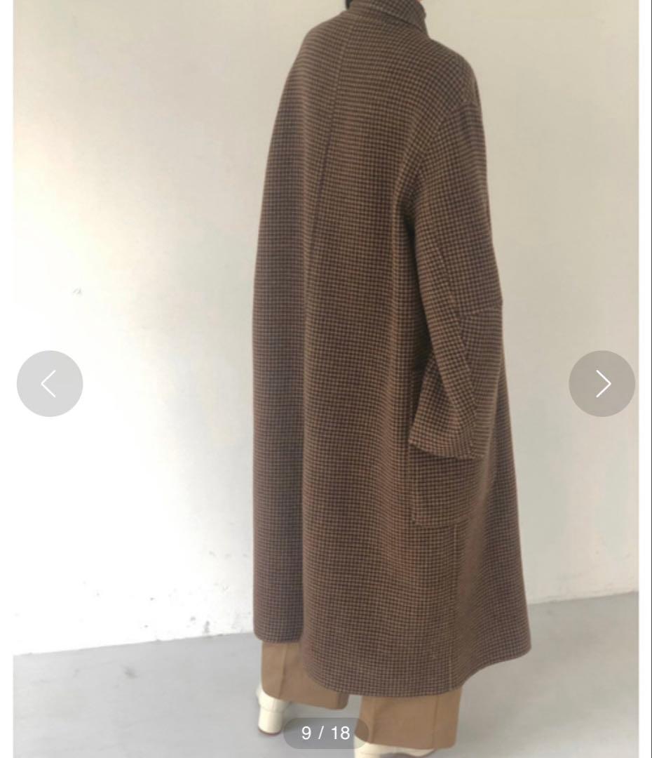 TODAYFUL オーバー チェック コート　38