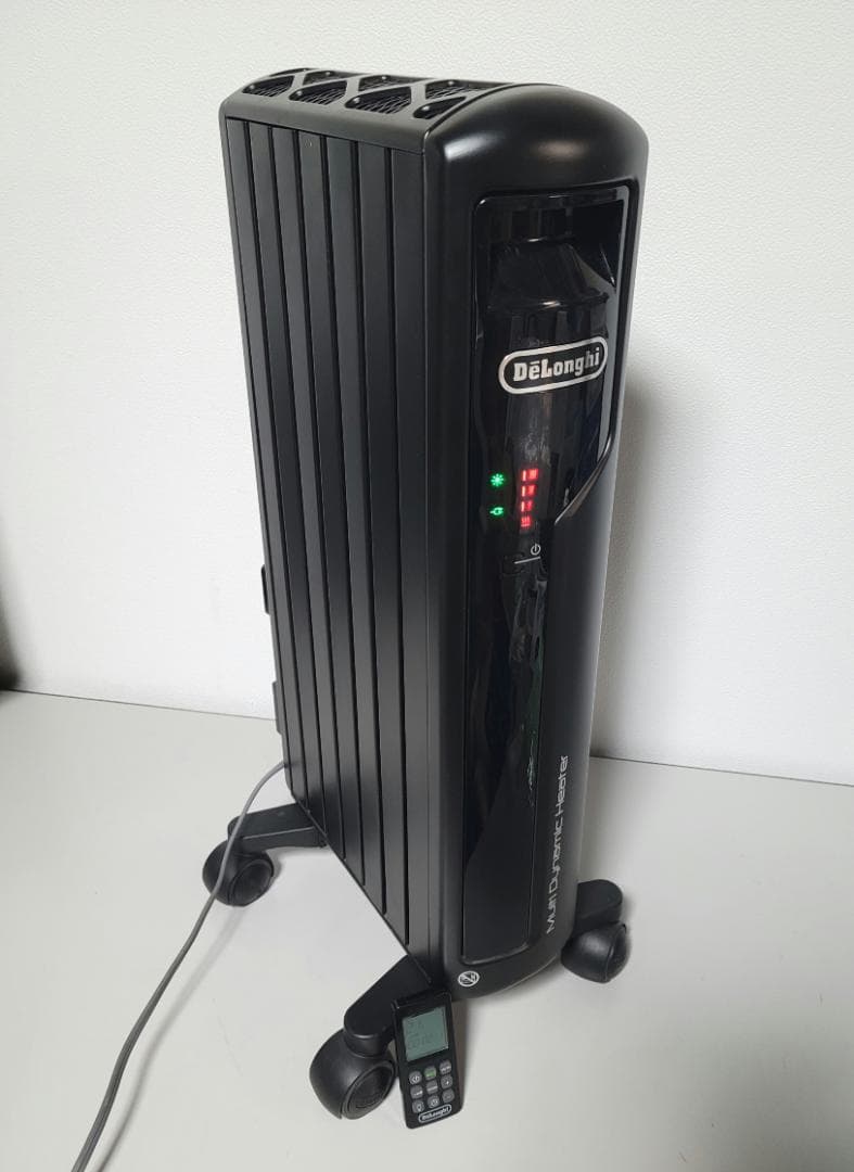 美品　デロンギ　マルチダイナミックヒーター　MDH09-PB リモコン付き