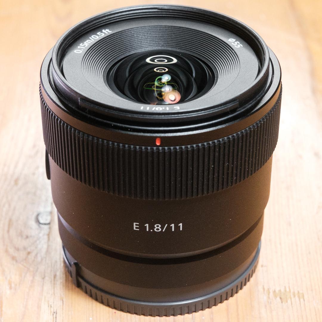 【美品】SONY(ソニー) E 1.8/11 15mm(SEL11F18)