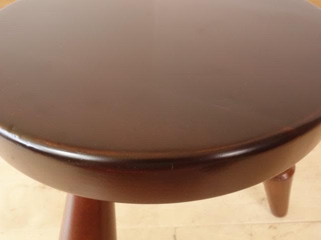 飛騨産業　ミルクスツール　再塗装済　USED