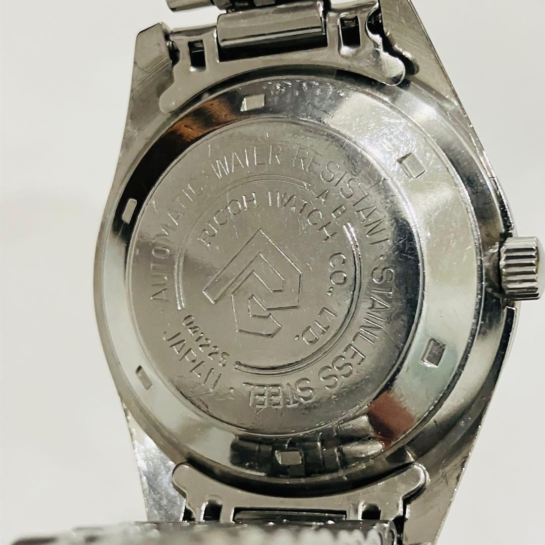 60s リコー RICOH ダイナミックワイド カットガラス 21石 自動巻