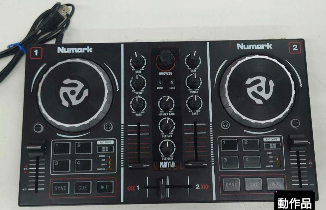 ★★★Numark PARTY MIX DJコントローラー