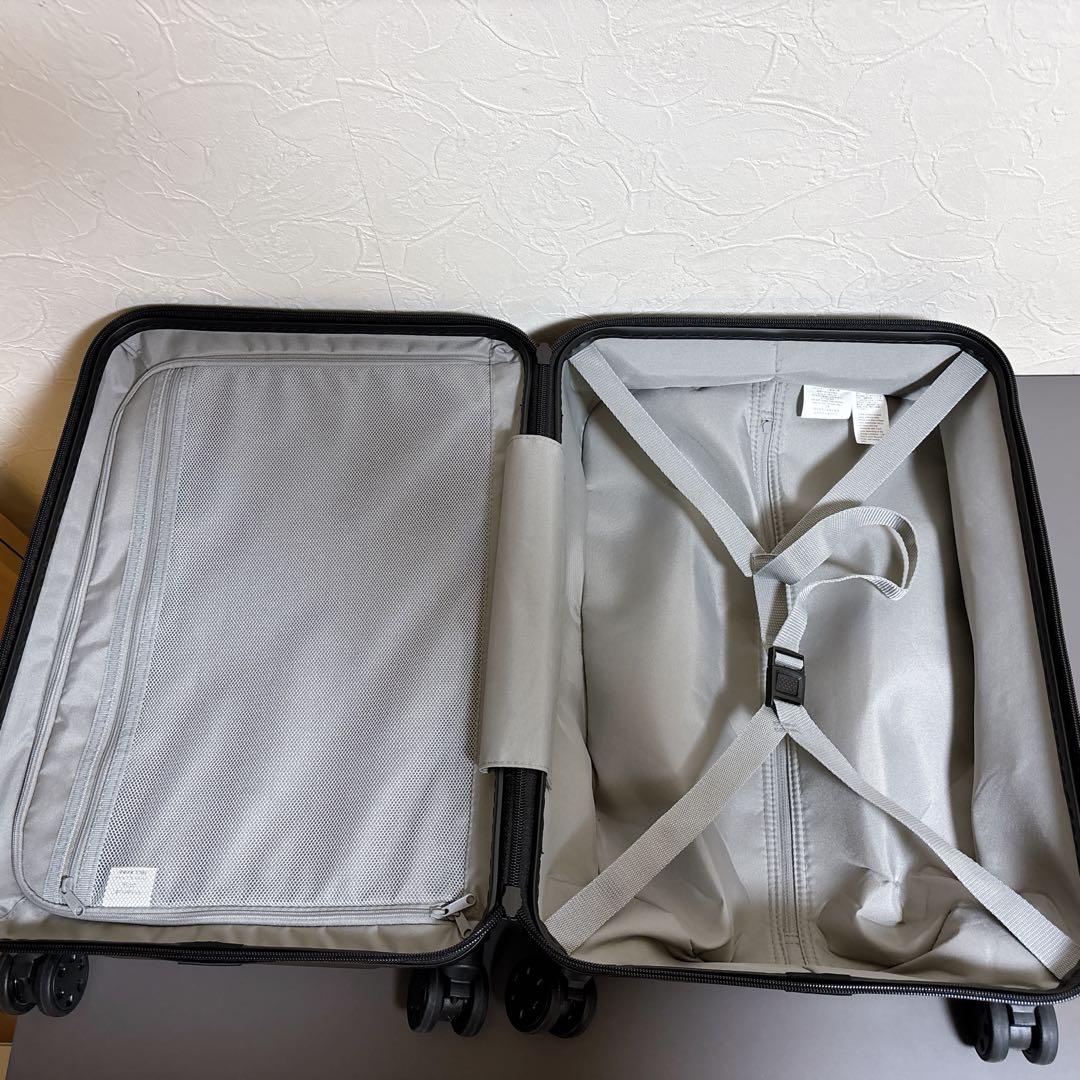 【美品】 無印良品　MUJI バーを自在に調整できるキャリーケース　36リットル