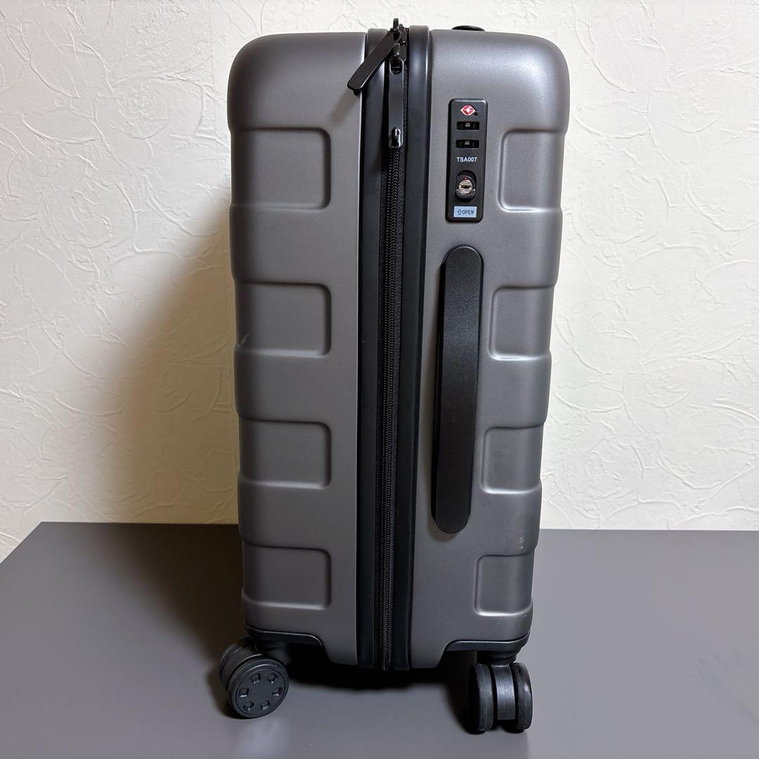 【美品】 無印良品　MUJI バーを自在に調整できるキャリーケース　36リットル