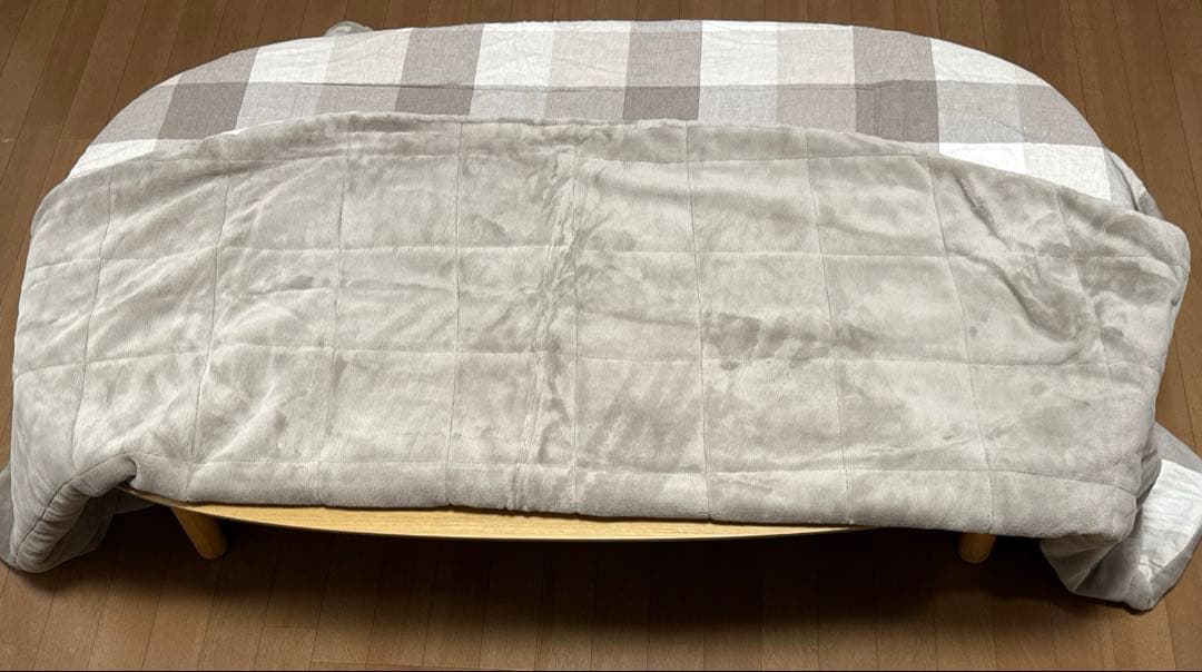 【2024年購入] 無印良品 こたつにもなるローテブル 大 楕円 布団セット