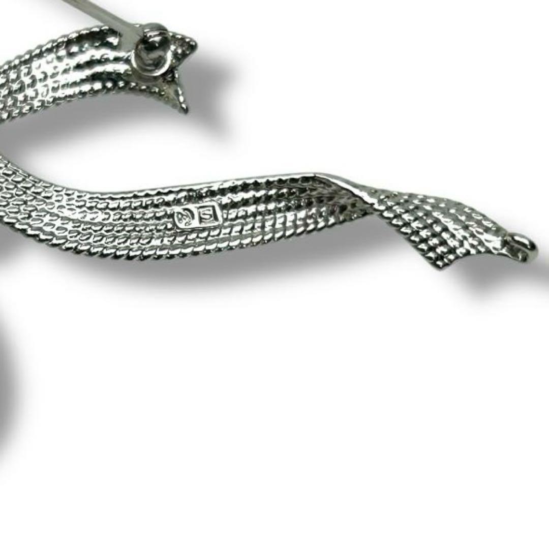 田崎真珠 TASAKI タサキ パール リボン ブローチ