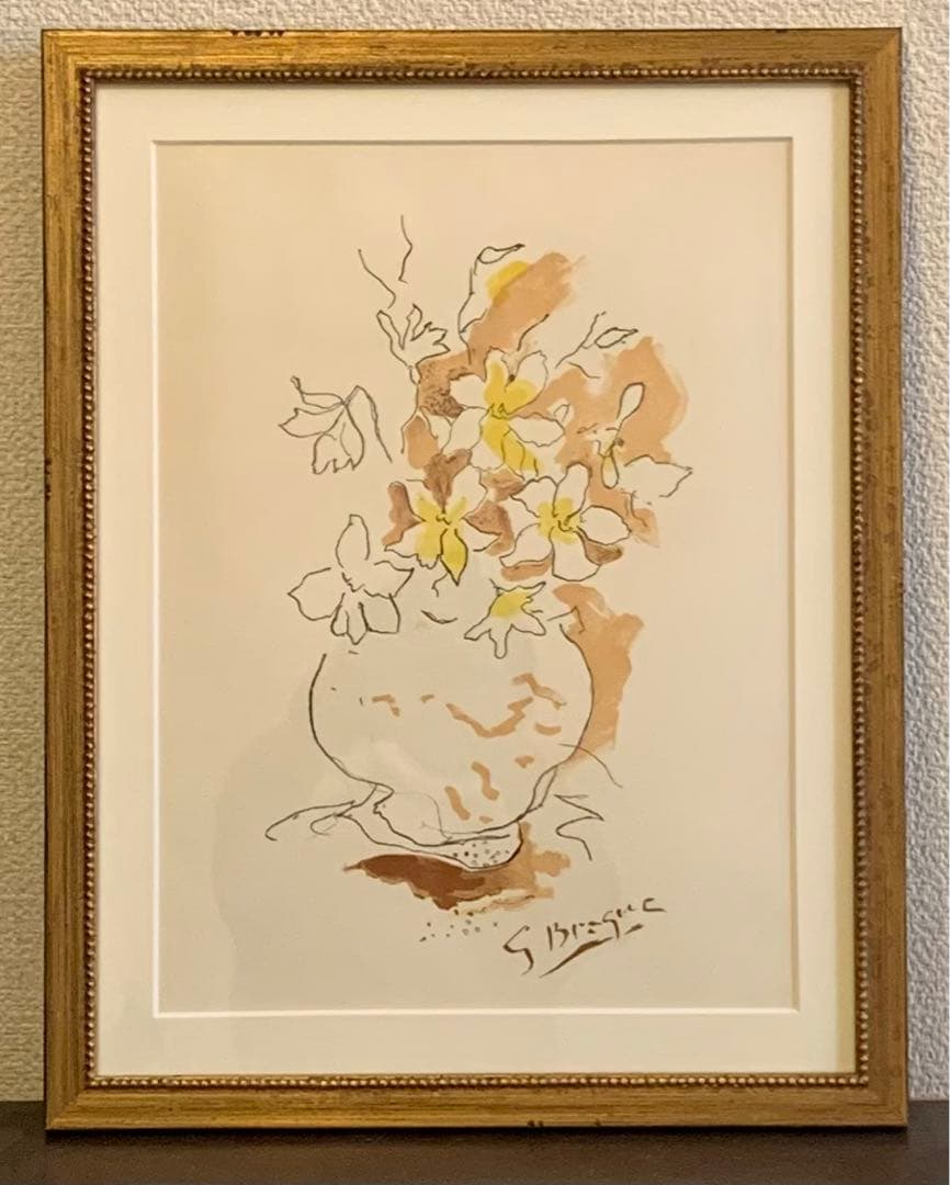 ジョルジ・ブラック　デッサン（リトグラフ）「VerveⅧ 31, 32」