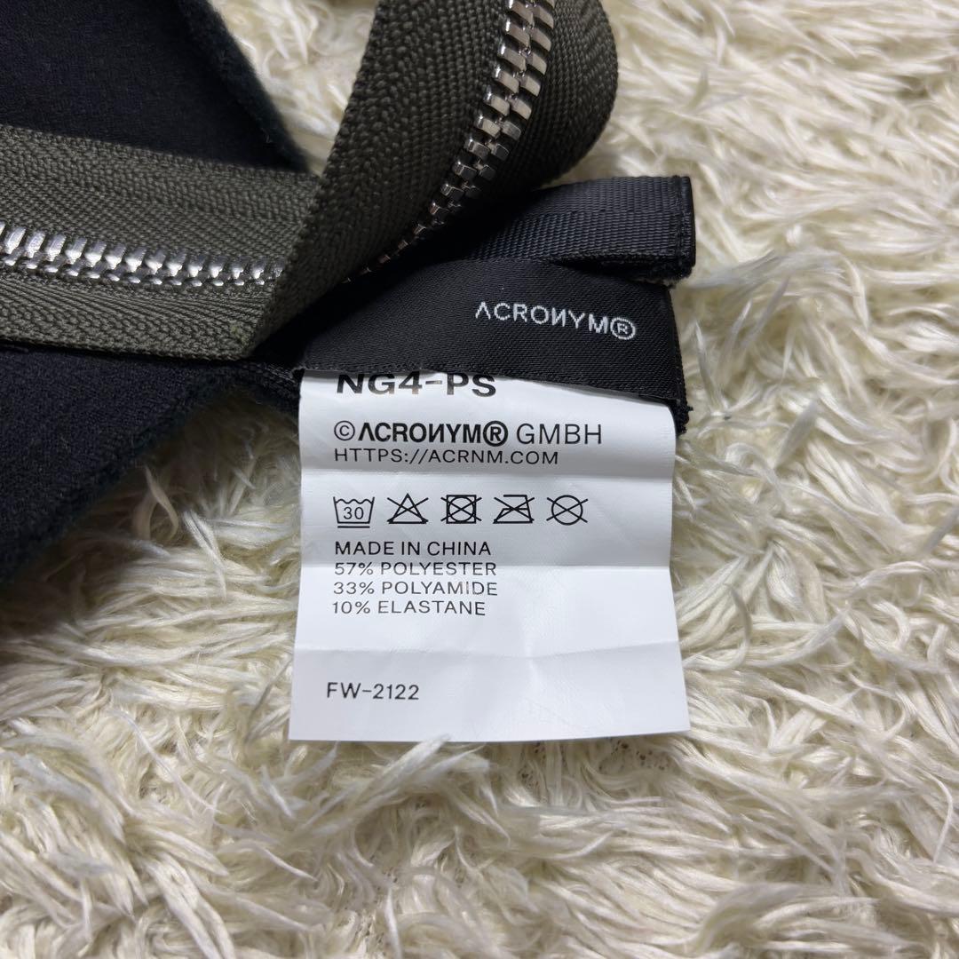 ACRONYM アクロニウム NG4-PS ネックウォーマー 希少 テック系 黒
