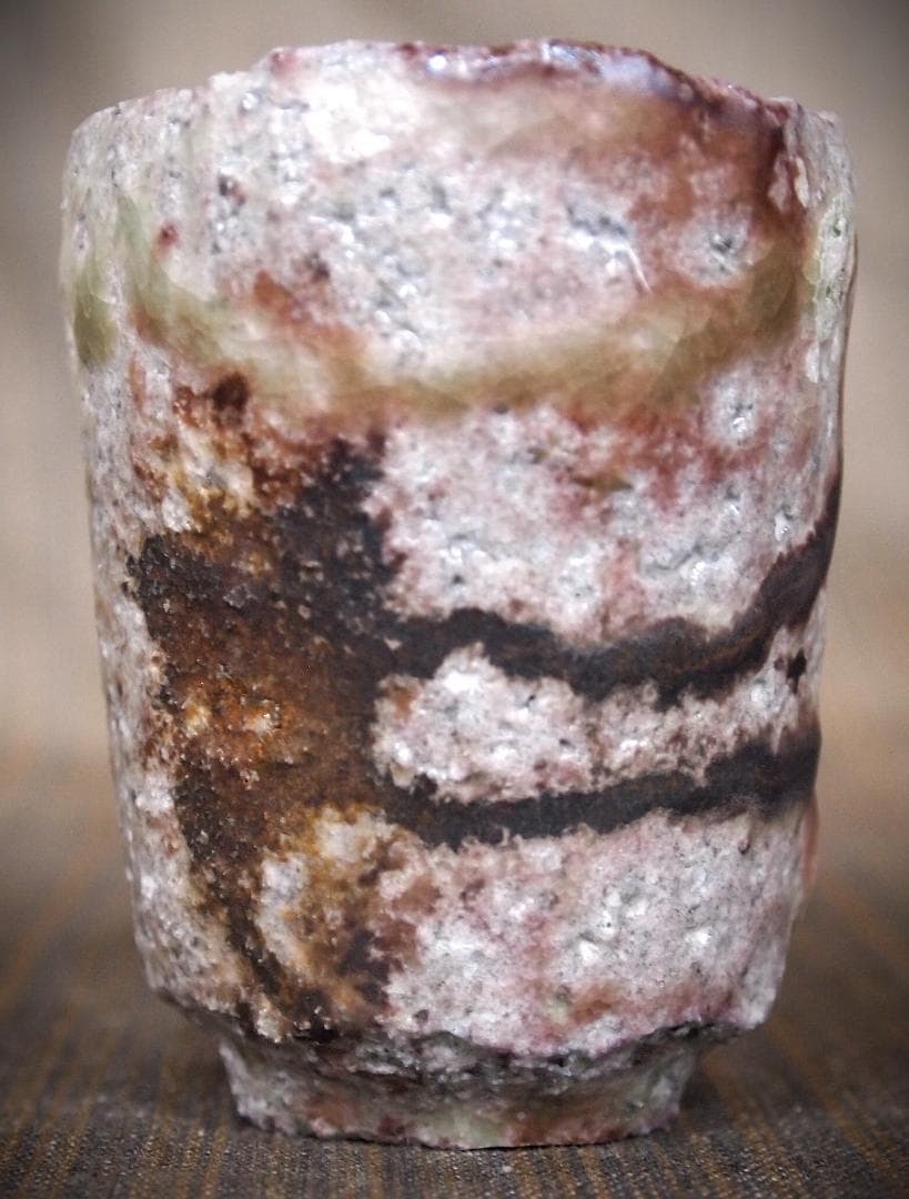 人気作家★高橋燎★信楽【窯変】焼き締め酒器A★トレインキルン薪窯