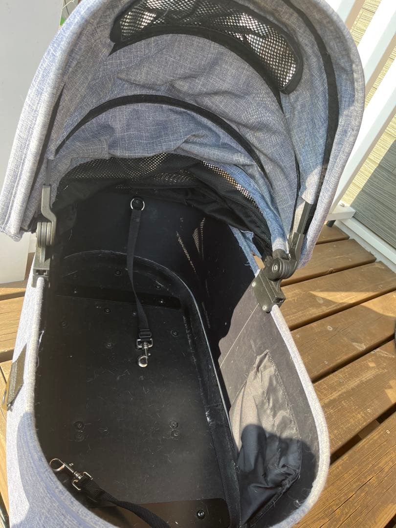 AIRBUGGY ペットカート メランジデニム　ドーム3