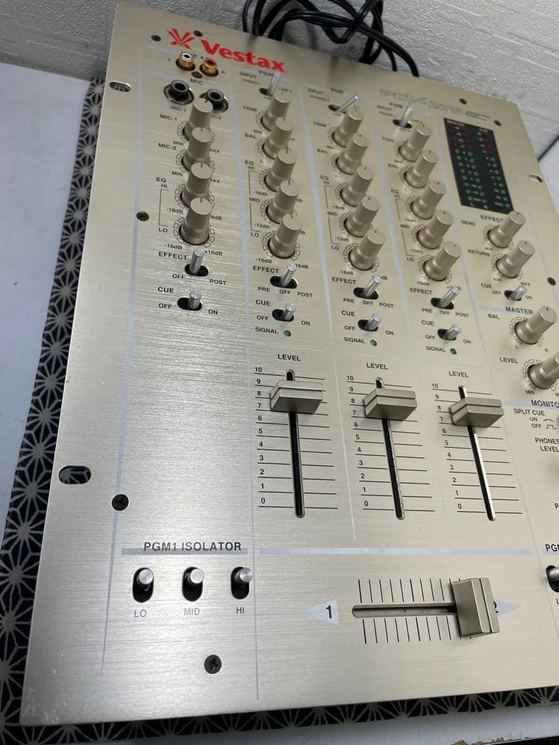 VESTAX ベスタクス　PCV-275 縦横フェーダーメンテナンス