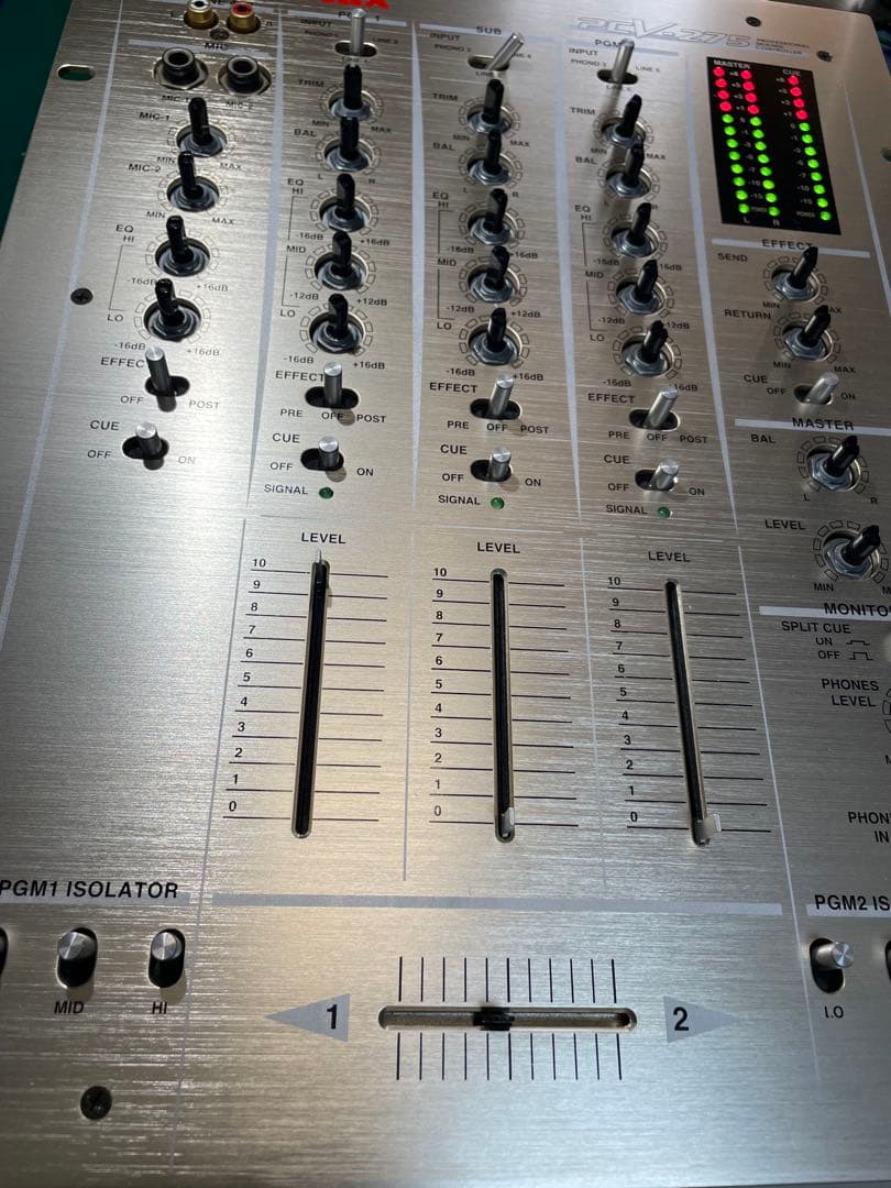 VESTAX ベスタクス　PCV-275 縦横フェーダーメンテナンス