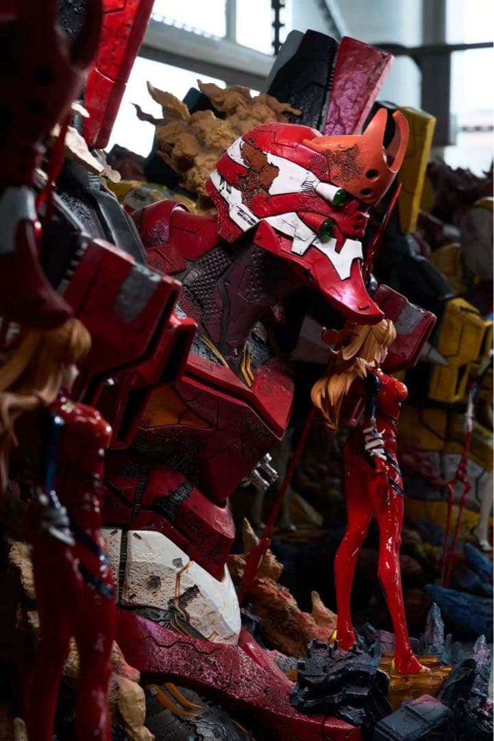 式波・アスカ・ラングレー　フィギュア　エヴァンゲリオン　ガレージキット