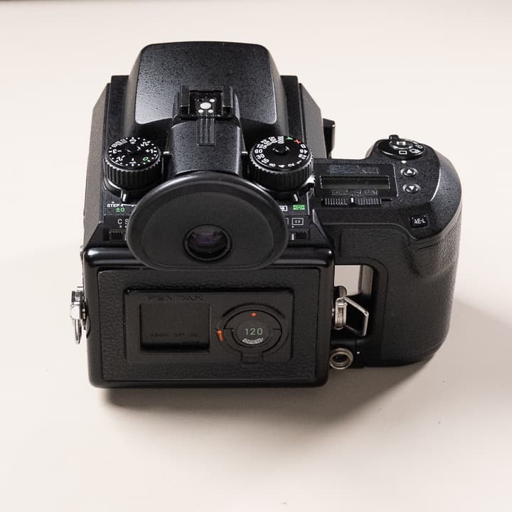 PENTAX 645NII ボディ フィルムバック付き