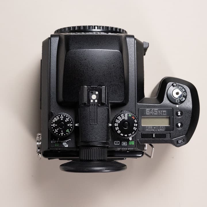 PENTAX 645NII ボディ フィルムバック付き