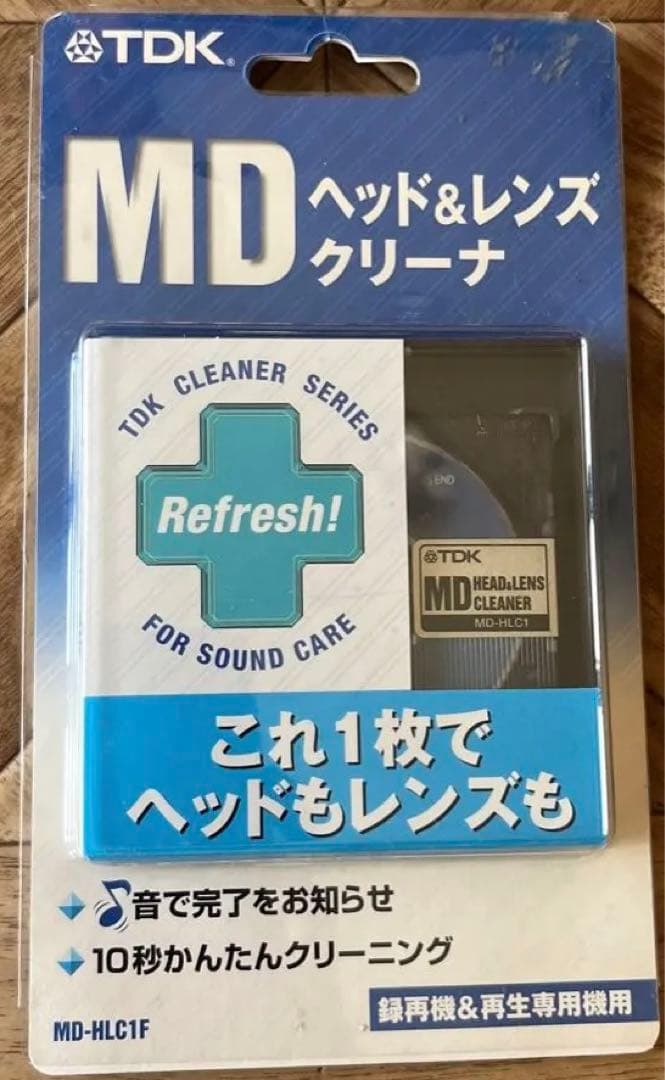 TDK MDヘッド&レンズクリーナー MD-HLC1F