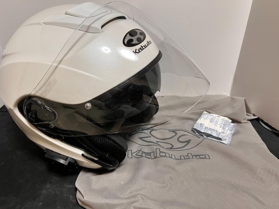 OGK KABUTO ASAGI カブトアサギ XLサイズ ジェット 白