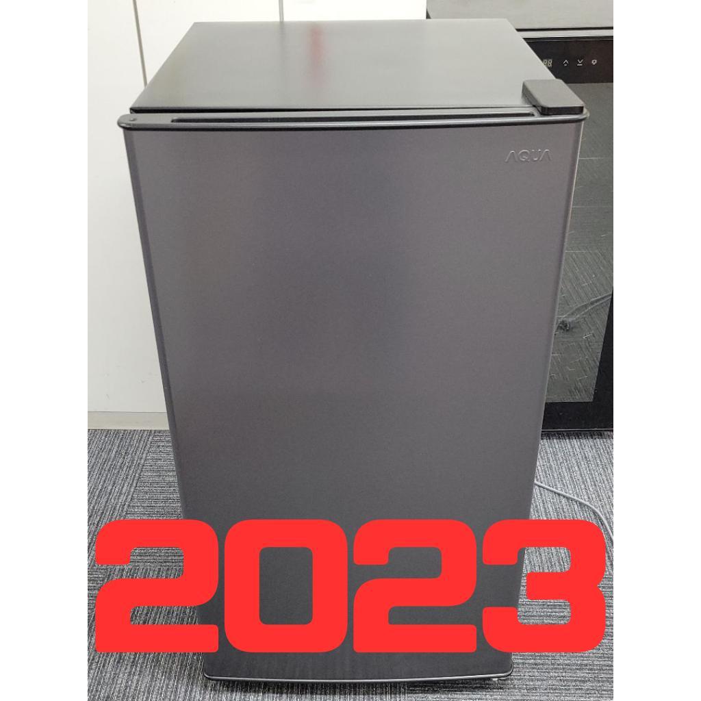 2023年製 AQUA 1D 90L 直冷式冷蔵庫 AQR-9P ダークシルバー