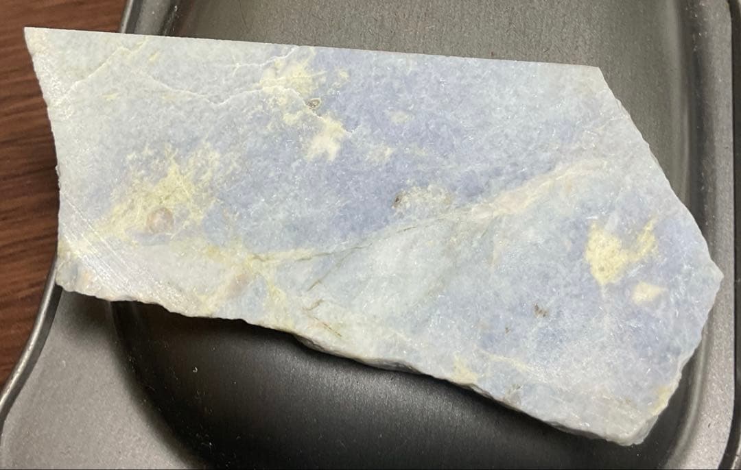 ［鳥取県産　青紫色］若桜翡翠175g ヒスイ　ひすい