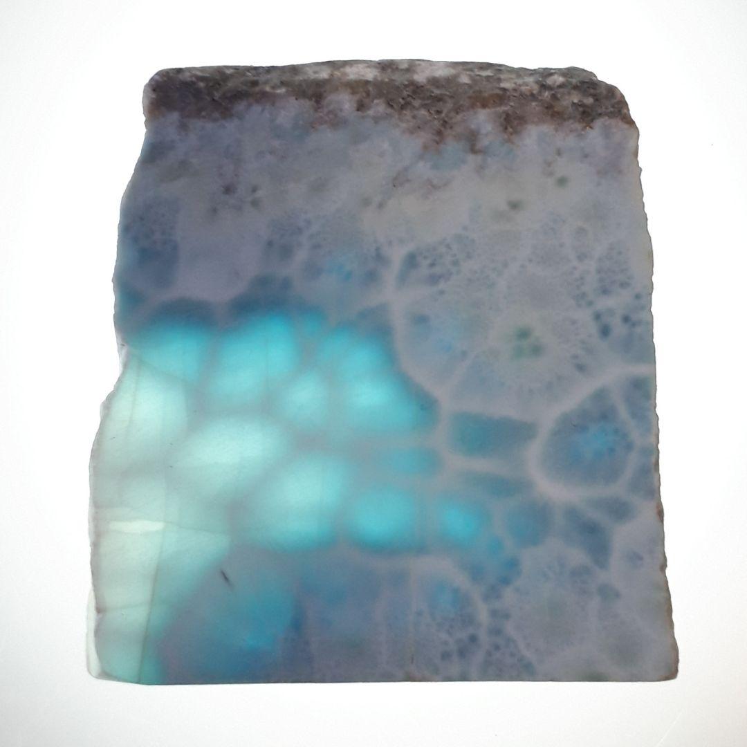 ラリマーの板状原石　52g