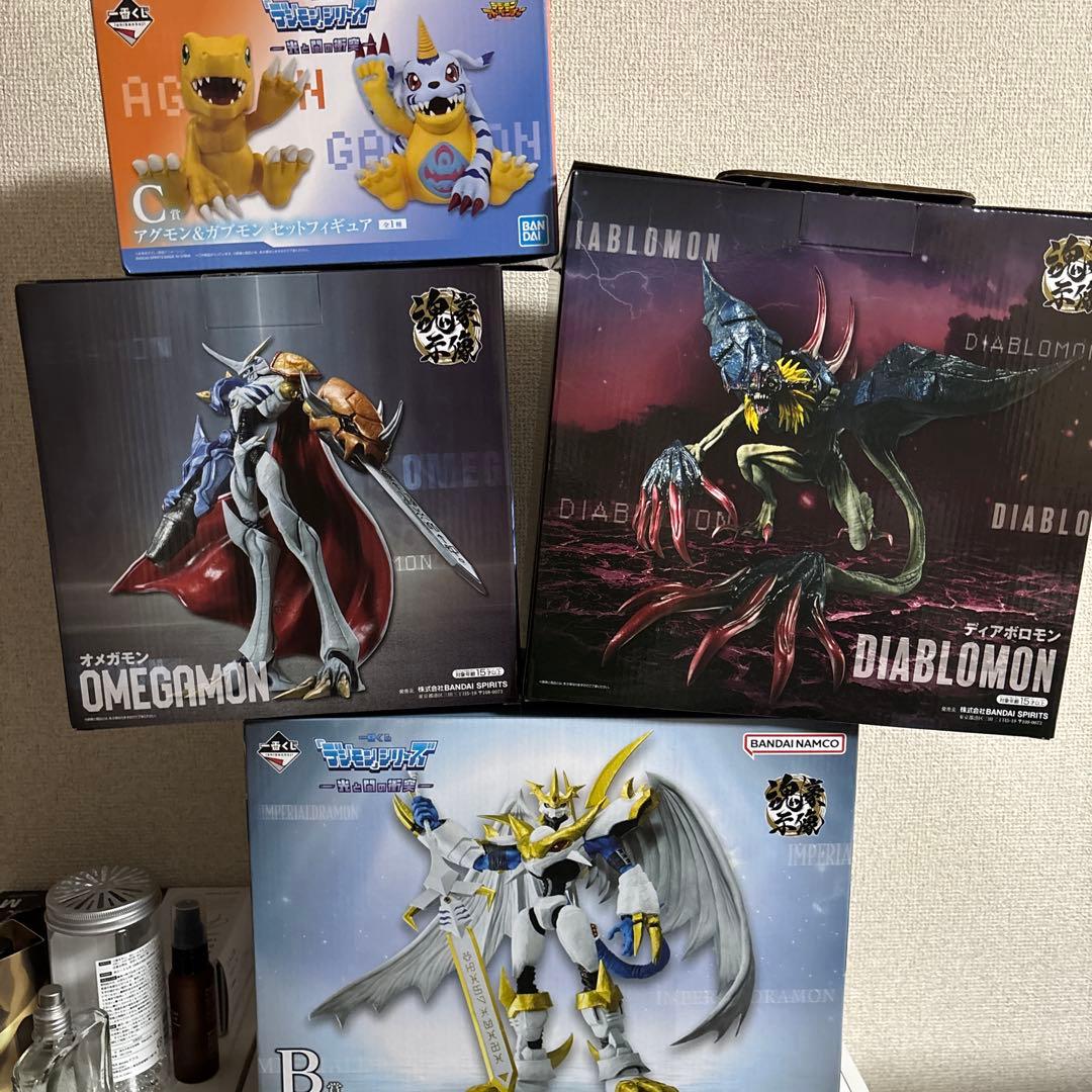 デジモン一番くじフィギュア