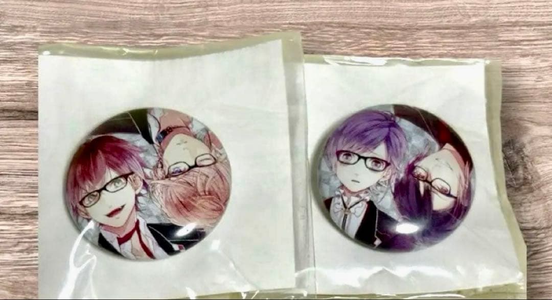 ディアラバ 逆巻アヤト 逆巻シュウ 特典 フェア アニメ ミニ缶バッジ2個セット