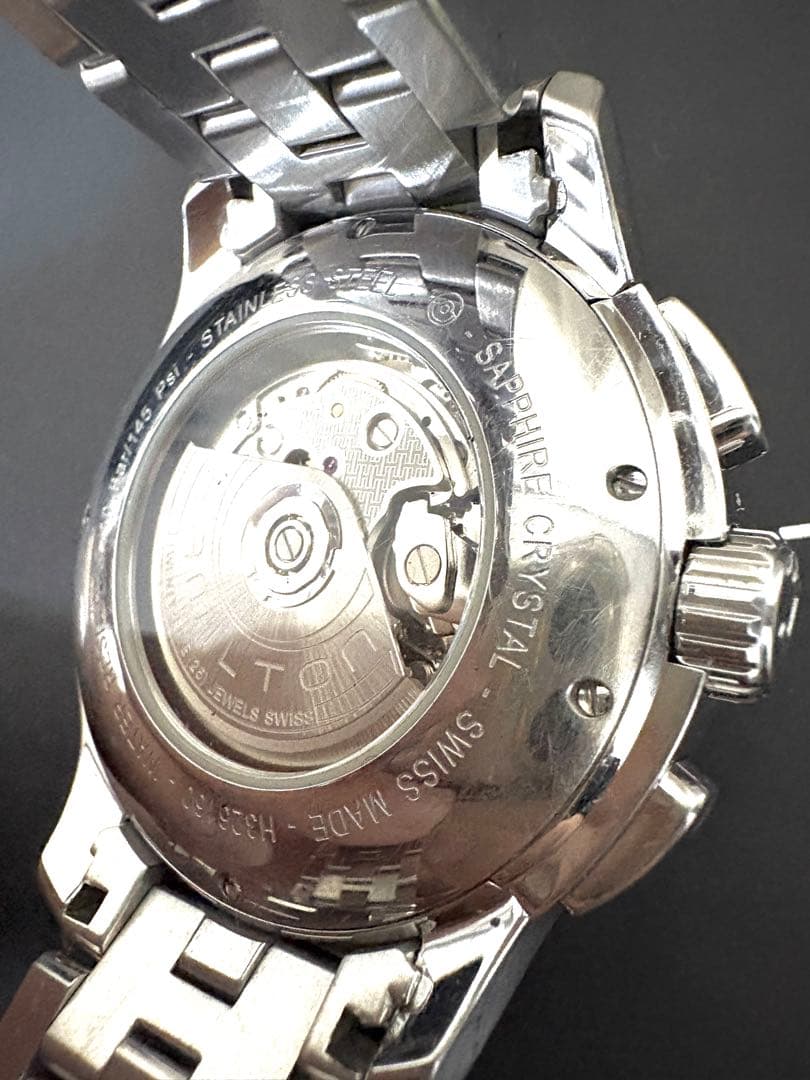 歳末セール中 ハミルトン HAMILTON ジャズマスタークロノグラフ 自動巻き