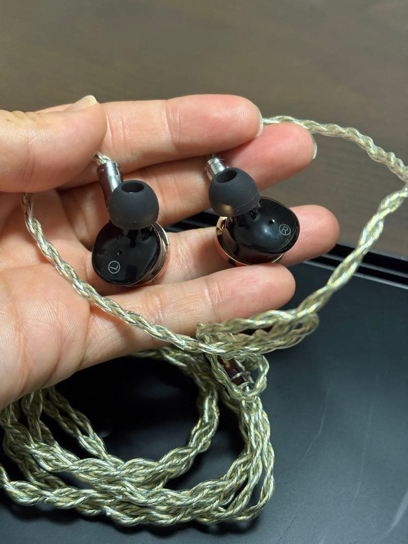 fiio fp3 rosewood 金メッキケーブル付