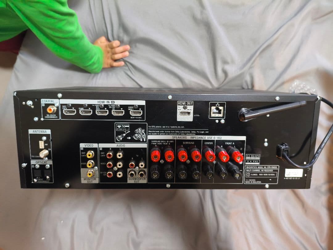 【修理リフレッシュ済】SONY STR-DN850 未開封保管品 ※訳あり