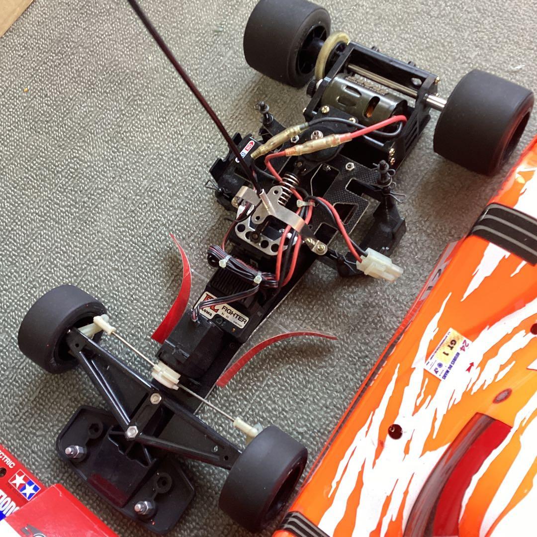 タミヤ F103 フォーミュラ・メカ詰み・プロポ付きフルセット（OPパーツ多数）