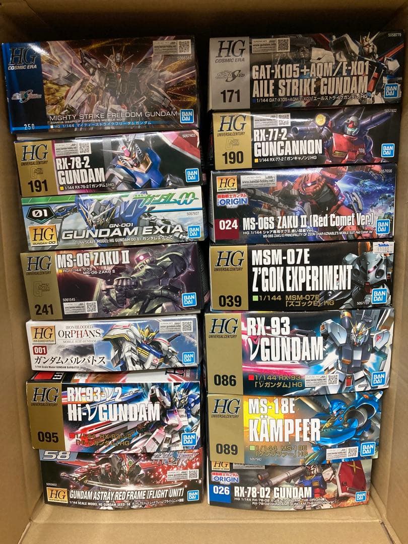 HG ガンプラ　未開封 14個セット　1/144 まとめ売り