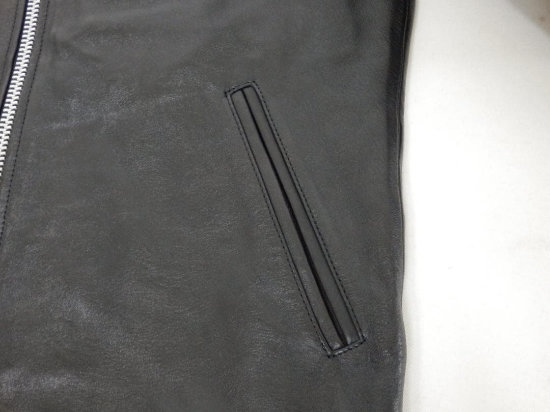 M1530 Schott シングル ブレスト ライダースジャケット 羊革